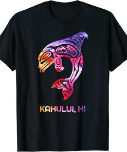 Tribal Kahului Orca Killer Whale Indigenous Native T-Shirt